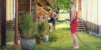 Billy Coogan and Hugo Carter