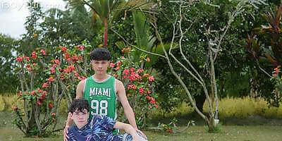 Muriel Karmesi and Melo Prince