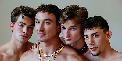 CockyBoys: Gods And Heroes With Cade Maddox, Oliver Carter, Zane Kazan And Gage Palmer
