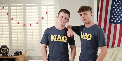 NextDoorTwinks: Member Fantasies: Homecoming King With Jack Valor And Grant Ducati