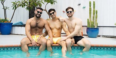 Sean Cody: Jeremiah's First Double Penetration With Hayden Harding, Jeremiah And Deacon