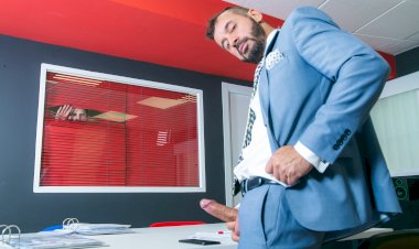 Office Voyeur with Dani Robles & Thomas Thunder