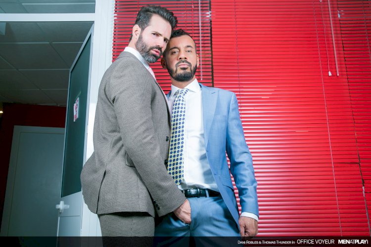 Office Voyeur with Dani Robles & Thomas Thunder