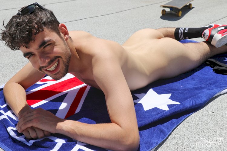 My summer shoot with French twink Brock Matthews