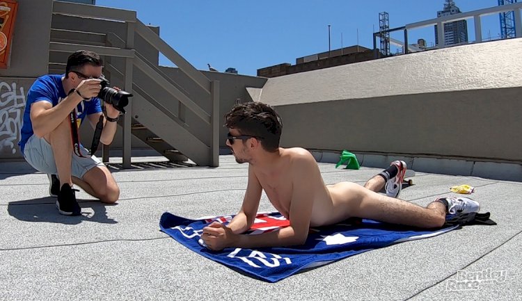 My summer shoot with French twink Brock Matthews