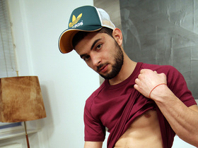 Our new mate Kane Wakeman is popping a massive boner