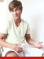 Sashas First Jerkoff with Kevin Warhol