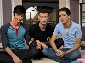 Sebastian Conally, Christian Collins and Luke Allen