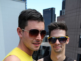 William and Ryan naked outdoors and fucking