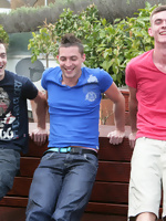 Straight PT Reece Fucks Justin and Sam