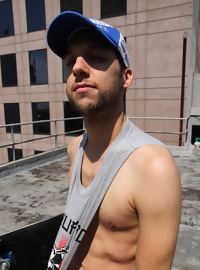 Aussie Mitch enjoying the sunshine