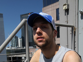 Aussie Mitch enjoying the sunshine