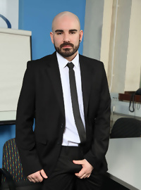 Matteo Valentine and Carlo Cox