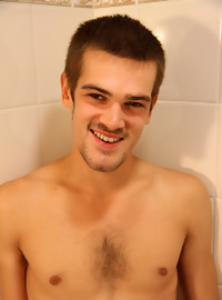 Grab a hot shower with Ethan Cooper