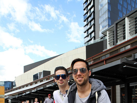 Ryan and Mitch - First Date at BentleyRaceâ€