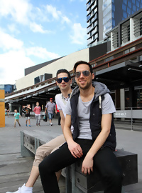 Ryan and Mitch - First Date at BentleyRaceâ€