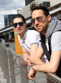 Ryan and Mitch - First Date at BentleyRaceâ€