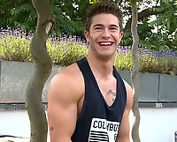 Confident Straight Hunk Scott