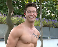 Confident Straight Hunk Scott