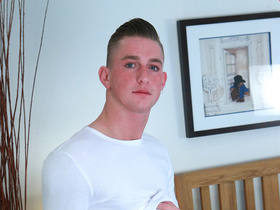 Straight Pup Leigh Works His Ass With Our Entire Dildo Collection