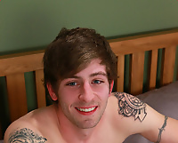 Straight Young MMA Expert Chester Shows off his Lean Body and Massive 9 Inch Uncut Erect Cock