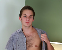 Hairy Young Uncut Straight Fair Ground Worker Rudy Squirts for England