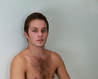 Hairy Young Uncut Straight Fair Ground Worker Rudy Squirts for England