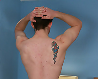 Hairy and Toned Young Straight Lad Freddie