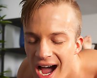 Austin Wolf and Skylar West in a hot Gay Porn Massage 