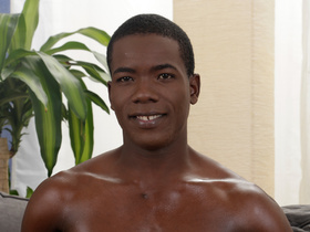 Kurt Maddox enjoys a black double penetration courtesy of two monstrous uncut cocks