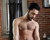 Gay Porn Star Diego Sans fucks hot Persian Shawn Abir