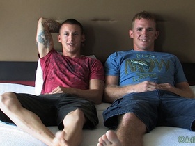 Recruit James Crosses The Line with Ripped Corey