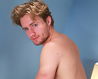 Handsome Straight Lad Aaron Shows His Body and Bum and has a Cum Explosion