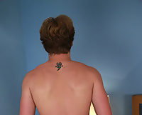 Handsome Straight Lad Aaron Shows His Body and Bum and has a Cum Explosion