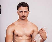 College Hunk Ezra Finn sticks his dick in a fleshjack