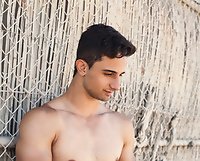 College Hunk Ezra Finn sticks his dick in a fleshjack