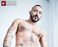 Alessio Romero Barebacks With Jimmie Slater, Adam Isaacs, And BJ Rhubarb