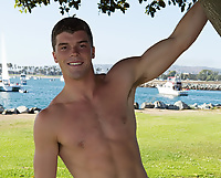 Scotty shows his muscular body