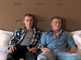 Brock and Tim Bare Back
