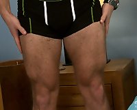 Muscular Tom Gets his First Manhandling