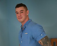 Dalton Shows off his Uncut Cock