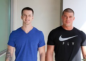 Quentin Gainz and Brad Banks