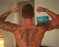 Tall Blond Straight Hunk Danny