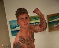 Tall Blond Straight Hunk Danny