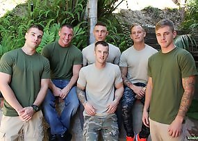 CHRISTMAS SIX MEN ORGY