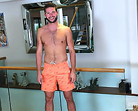 Young Hairy Straight Bailey Shows off his Hot Body