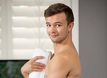 Towel Boy With Arad Winwin and Logan Cross