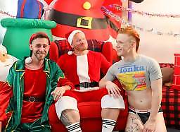 Santa Beau and Elf Eddie fuck Andy Conboi