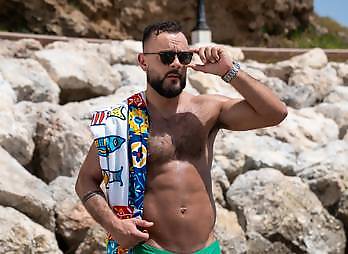 FIRED UP: COSTA DEL SOL Sir Peter, Andrew Delta