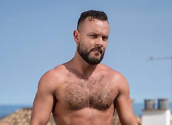 FIRED UP: COSTA DEL SOL Sir Peter, Andrew Delta